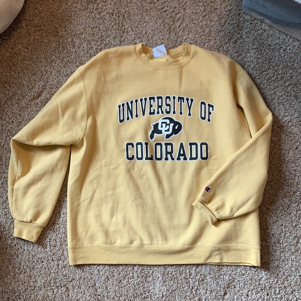 University of Colorado Boulder crewneck
